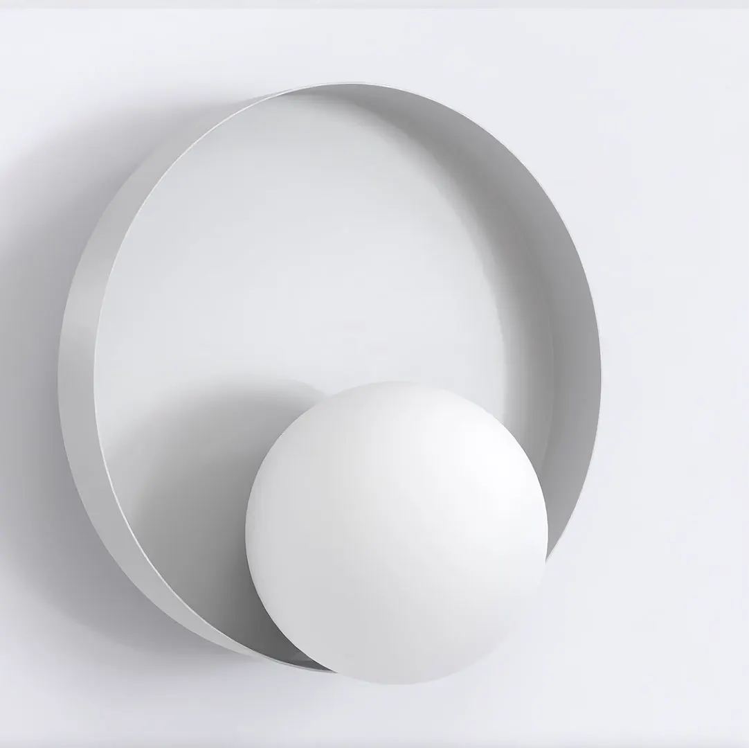 Kinkiet metalowy KIDO K1 szary