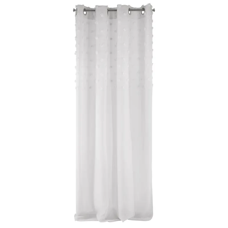 ZASŁONA GOTOWA D91 STELLA 140X250 CM SZARY - EU_357660