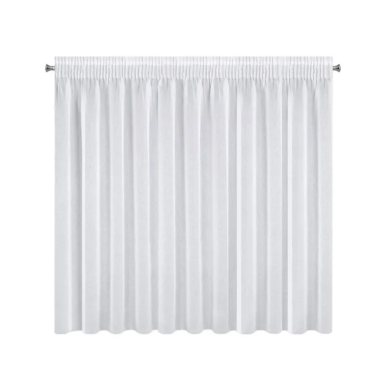 FIRANA GOTOWA ELPIDIA NA TAŚMIE 350X150 CM BIAŁY