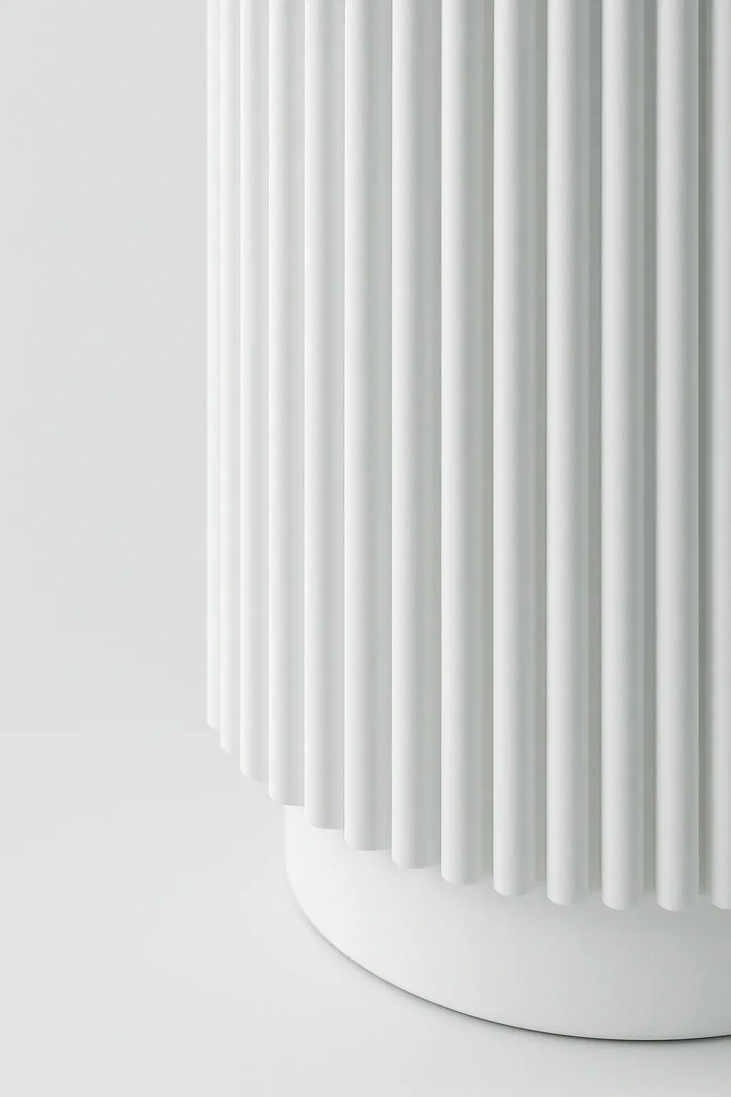 Noga do stołu metalowa TARRAGONA stelaż pod blat biały - LD_TZ000576