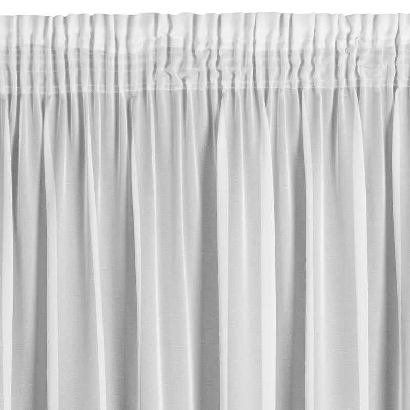 FIRANA GOTOWA TINA NA TAŚMIE 140 X 270 CM BIAŁY - EU_439423