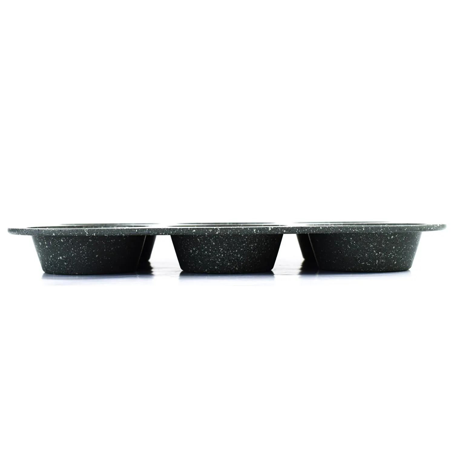 talerz, podkładka, stalowy, materiał ceramiczny, kolor czarny