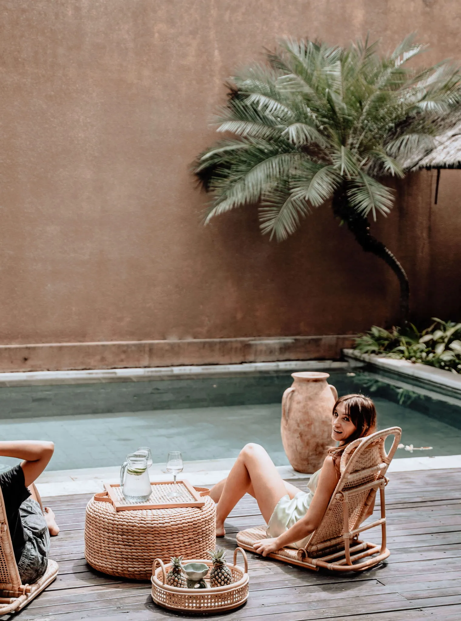 LEŻAK RATTANOWY ANNA - MML009