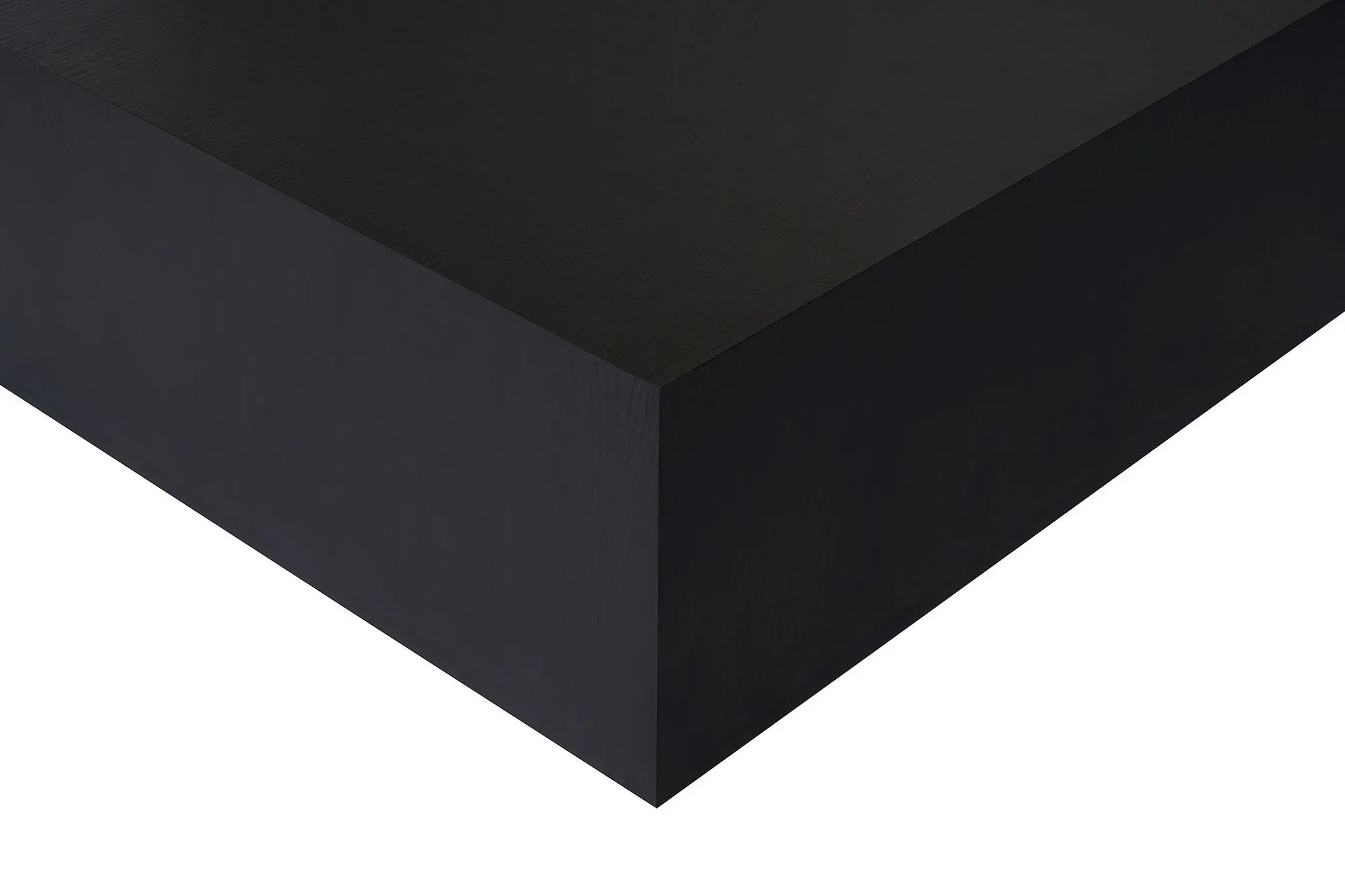 Stolik kawowy PRIZMA 90x90 cm czarny efekt drewna - ASI_467NRD1101