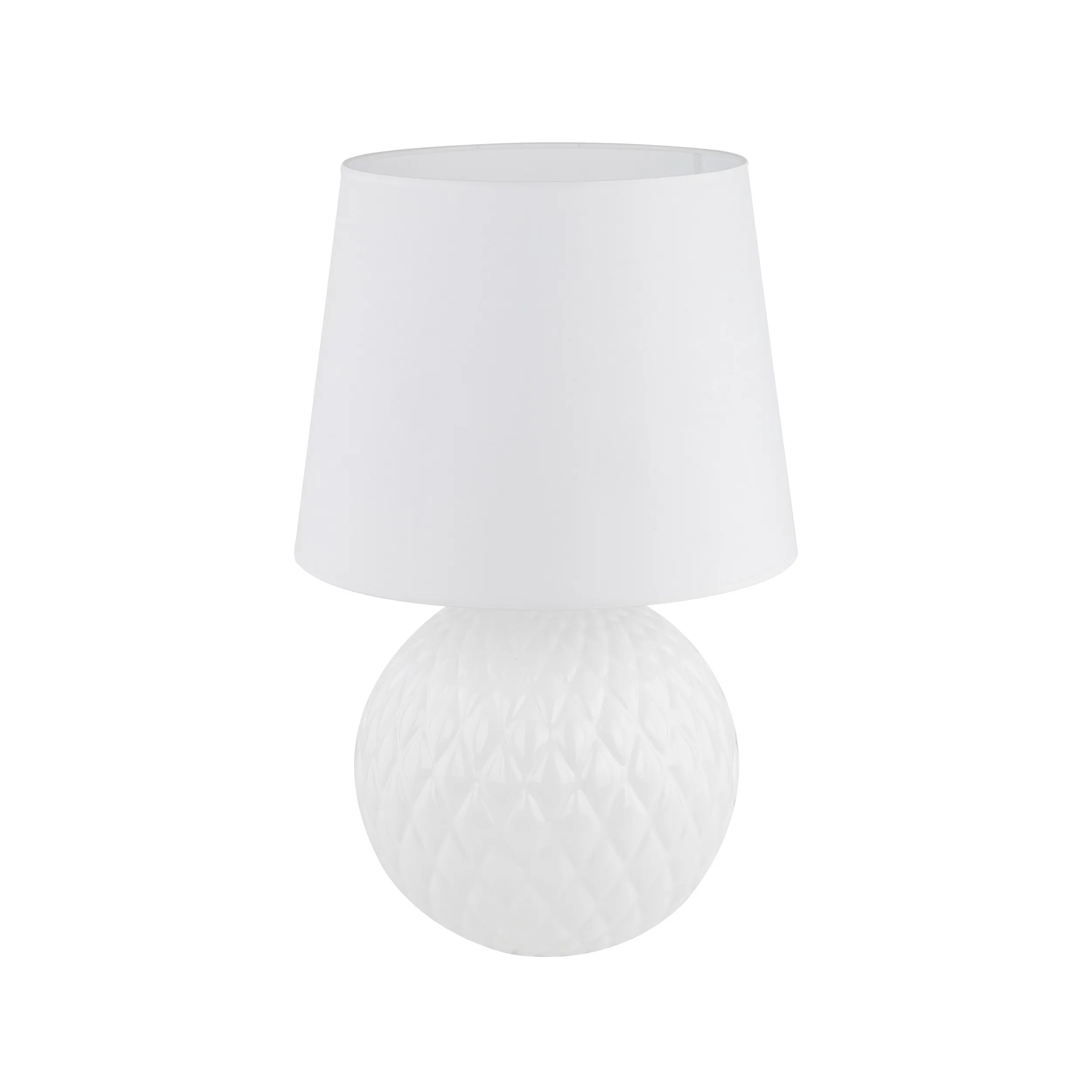 Lampka nocna SANTANA biała 60x38cm