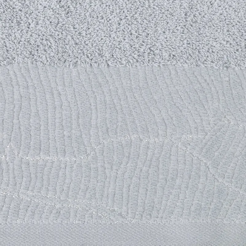 RĘCZNIK METALIC (04) 30 X 50 CM POPIELATY - EU_389628