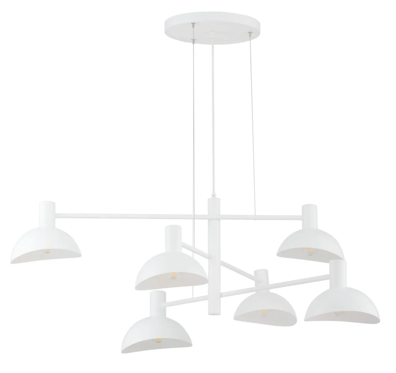 Lampa wisząca ARTIS 6 biała