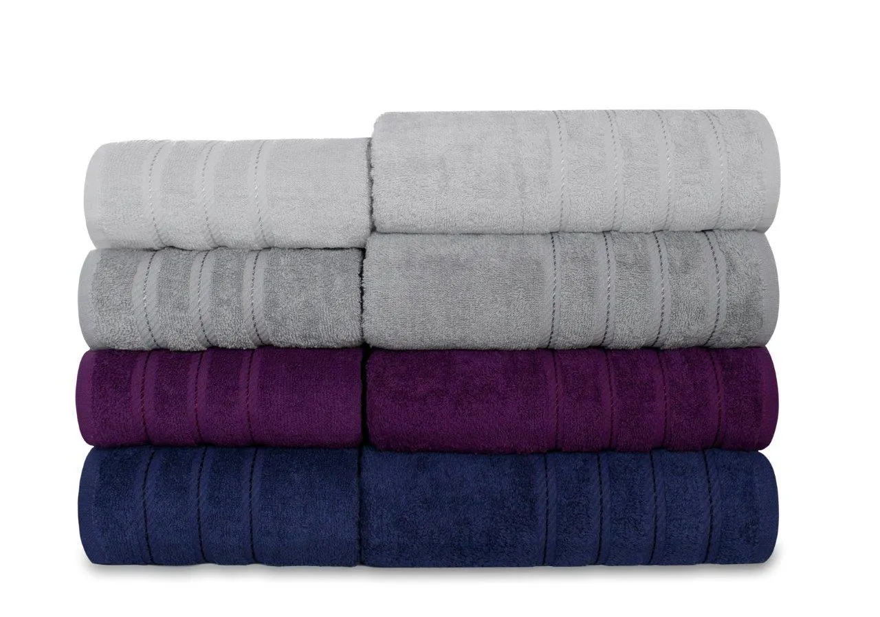 Ręcznik frotte EVA 50x90 gramatura 450 fioletowy - FARO_26512