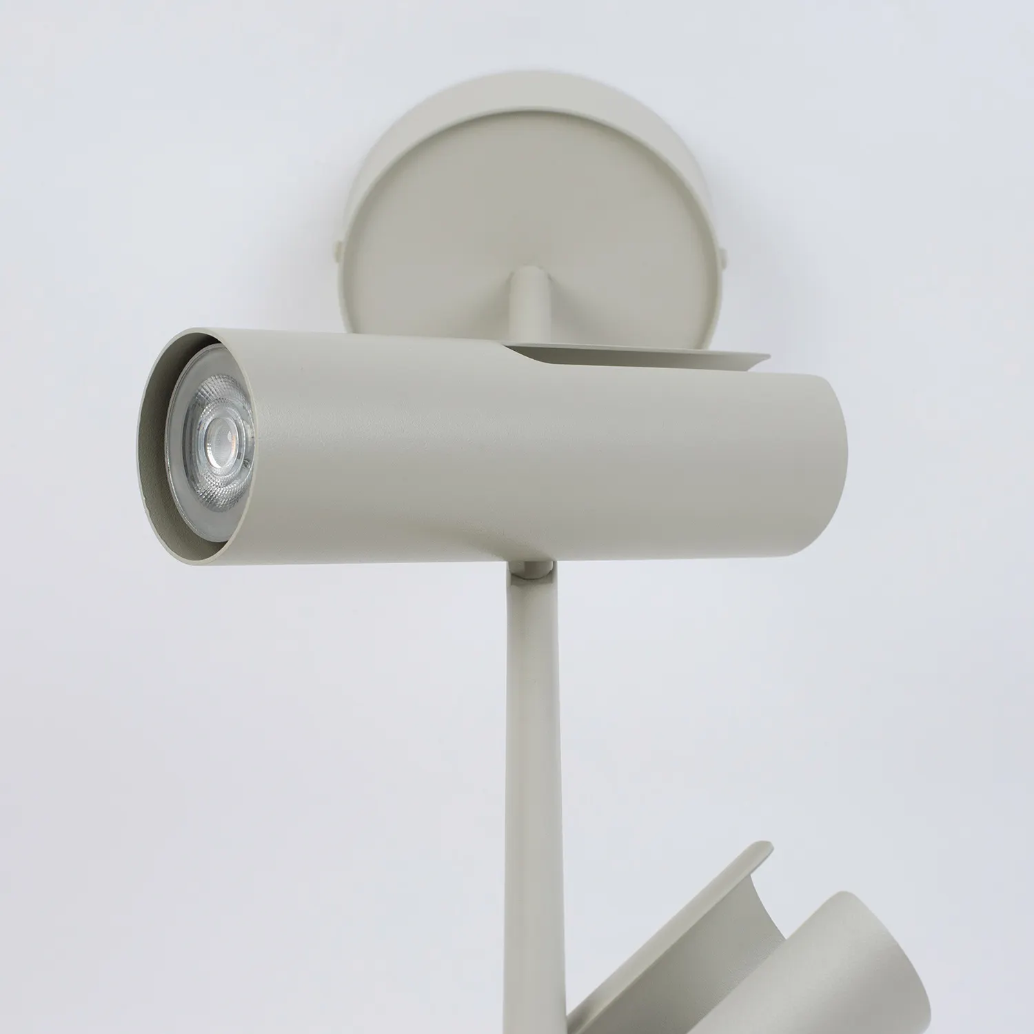 Plafon stalowy LEDA 2 szary beż - SI_41148