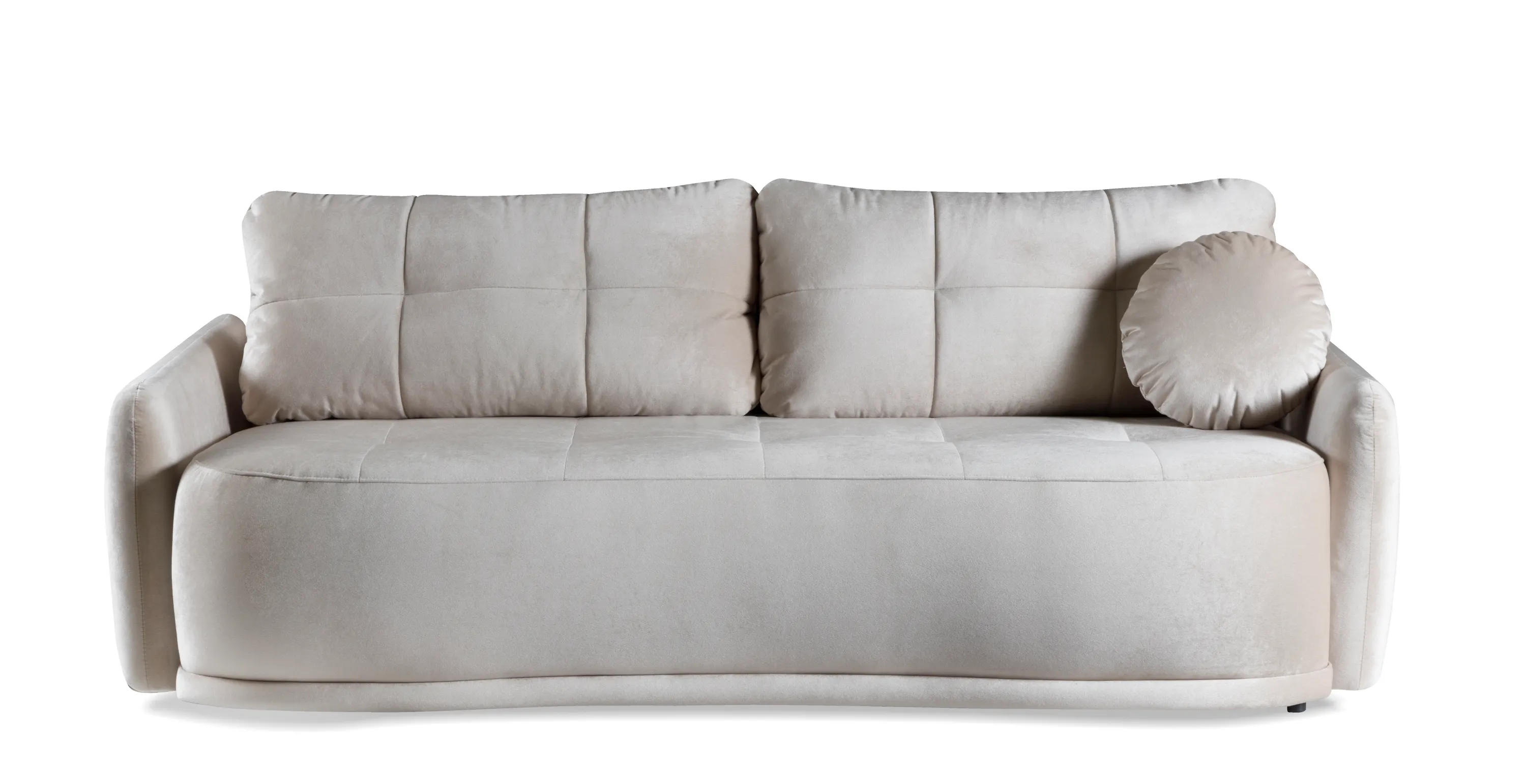 Sofa z funkcją spania Forno Paros 2 beżowa - FORNO_PAROS_2