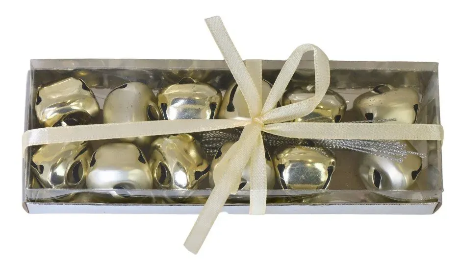 Komplet 12 dzwonków złotych 5146