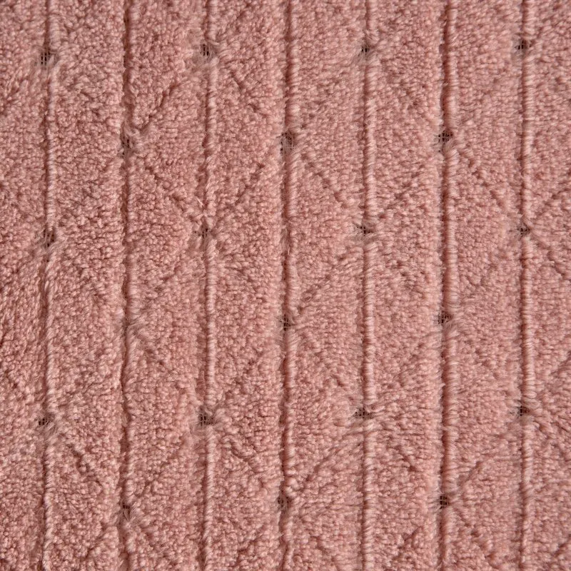 Koc trójwymiarowy D91 CINDY4 170X210 cm Pudrowy róż - EU_380821