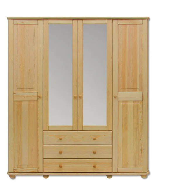 SF130 szafa S165 W190 G60 sosna naturalny DREWMAX — zdjęcie 2