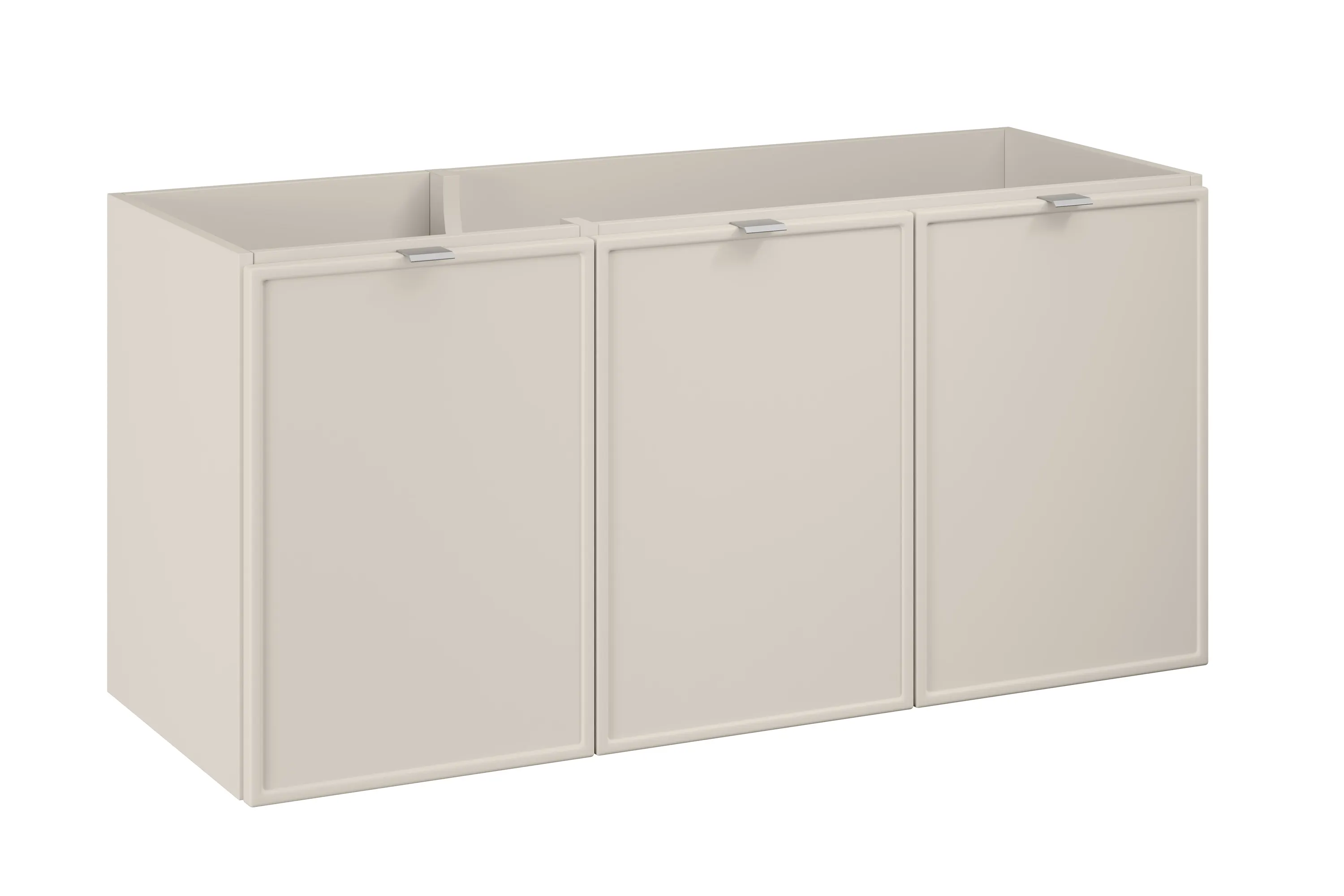 Szafka wisząca pod umywalkę BELLA CASHMERE  3-drzwiowa 120 cm