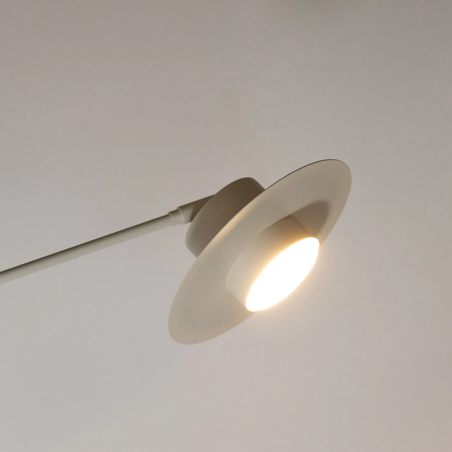 Kinkiet stalowy CHARLIE szary beż - SI_41297