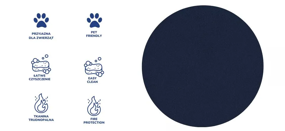 Krzesło obrotowe Kylie poler Solar 26 rozmiar 6 - KD-M-6-C-D-SL26