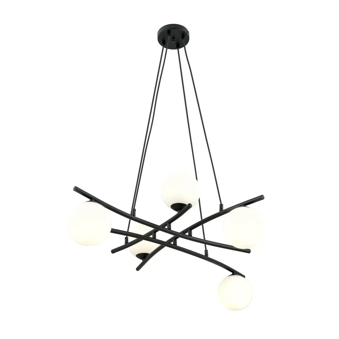 Lampa wisząca ESSA Czarny 1201/5 Lampa wisząca ESSA Czarny 1201/5