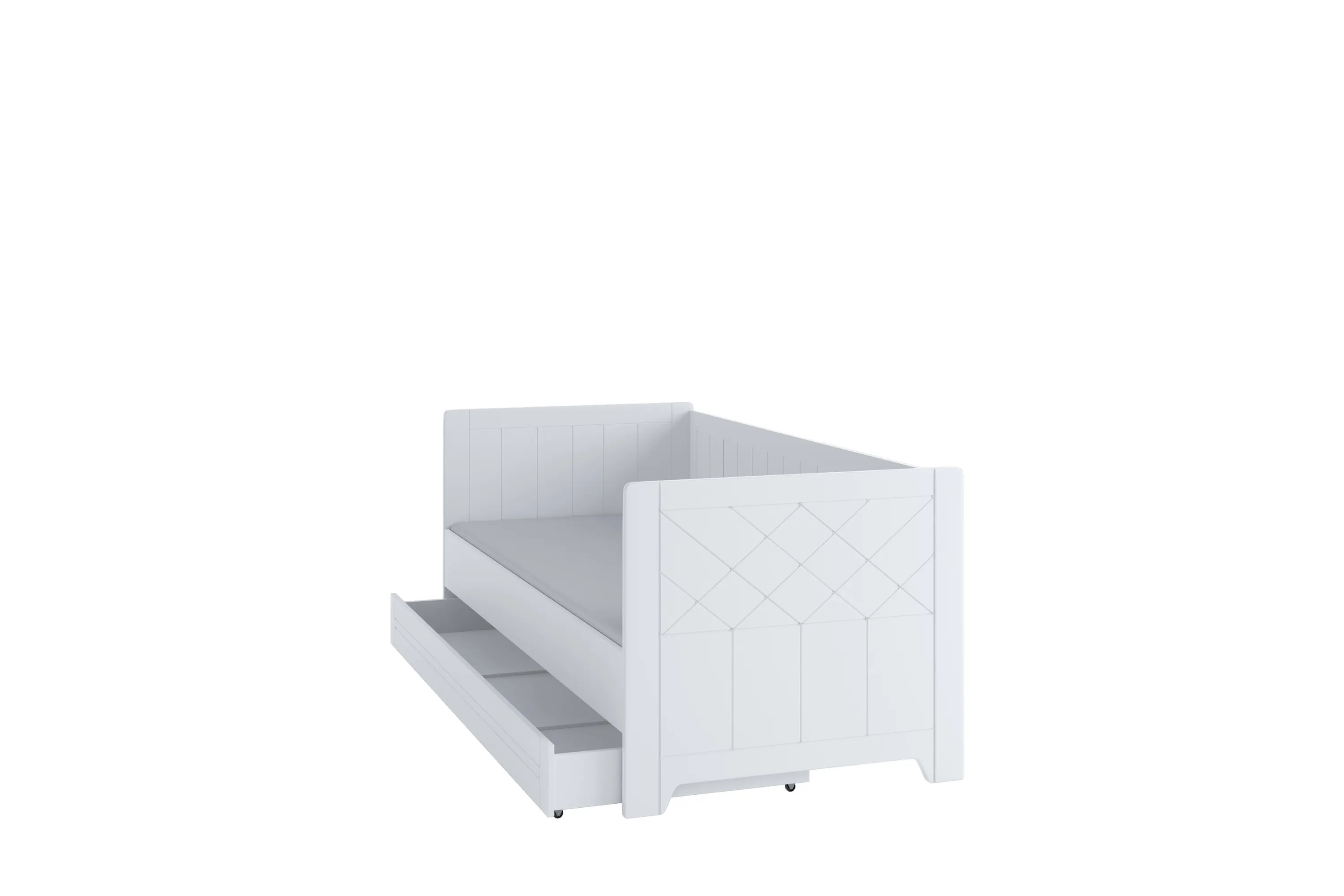Łóżko dziecięce CLASSIC  90x200 białe