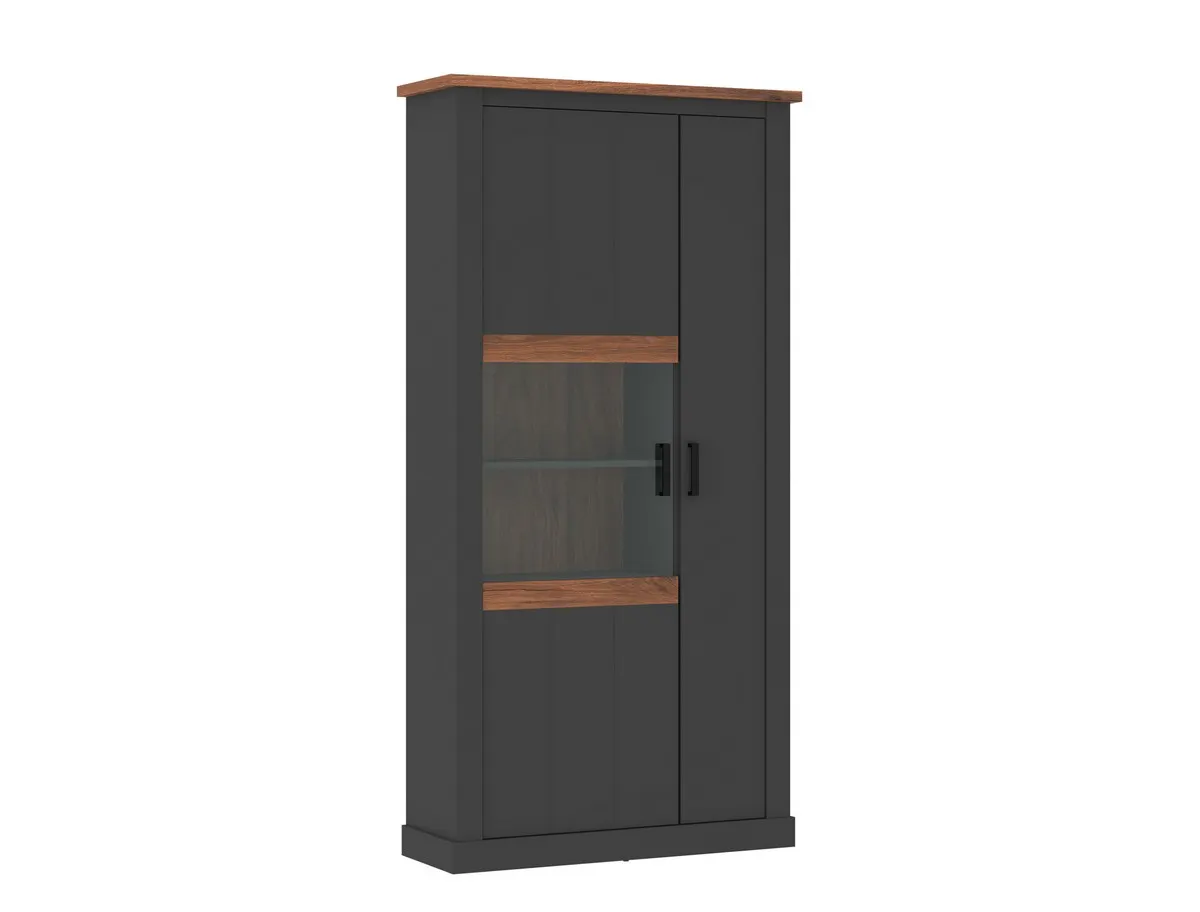 WITRYNA PERAZZO PEZV02L ANTRACYT/DĄB AMARETTO HUDSON WITRYNA PERAZZO PEZV02L ANTRACYT/DĄB AMARETTO HUDSON