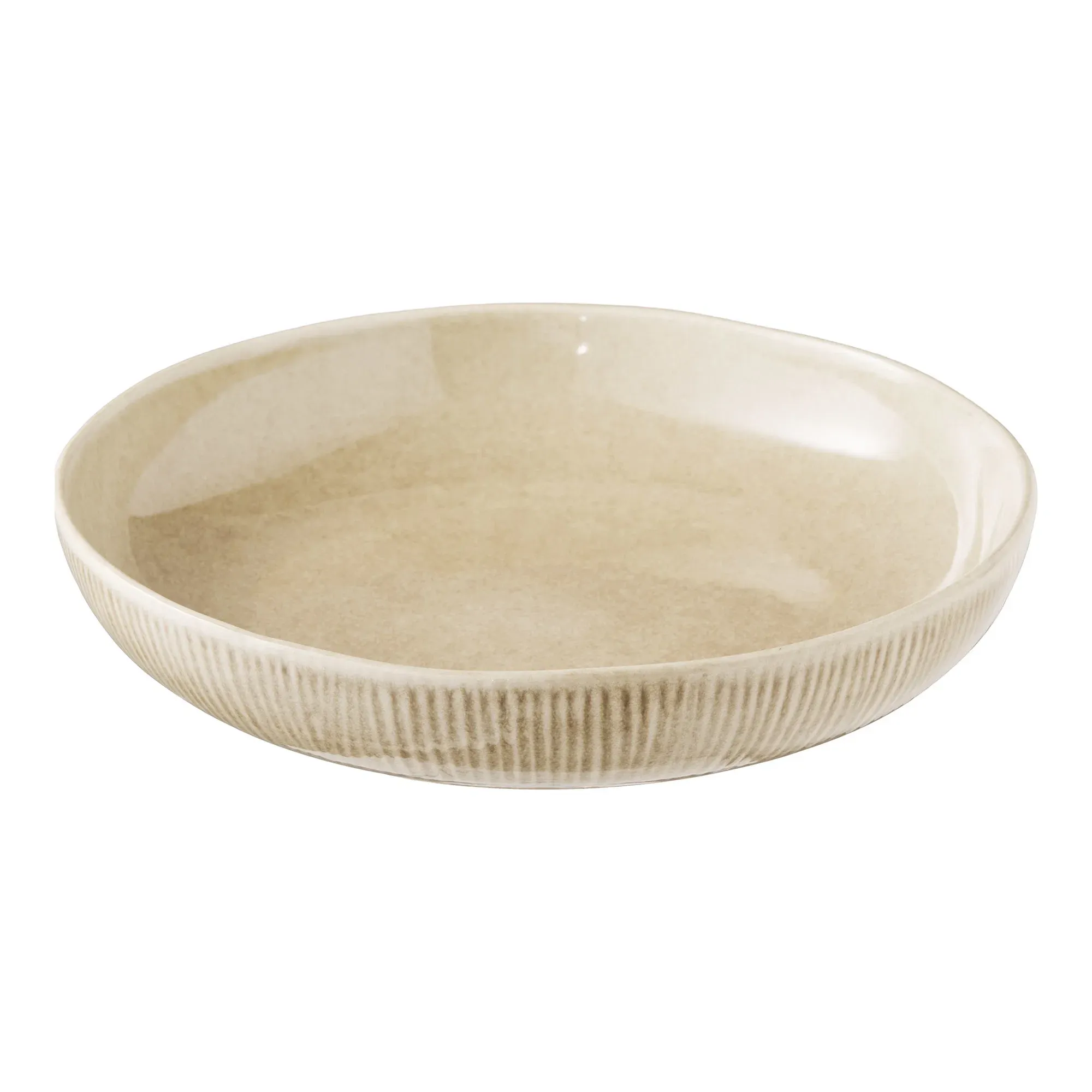 Ceramiczna misa VIOLA beżowa — zdjęcie 3