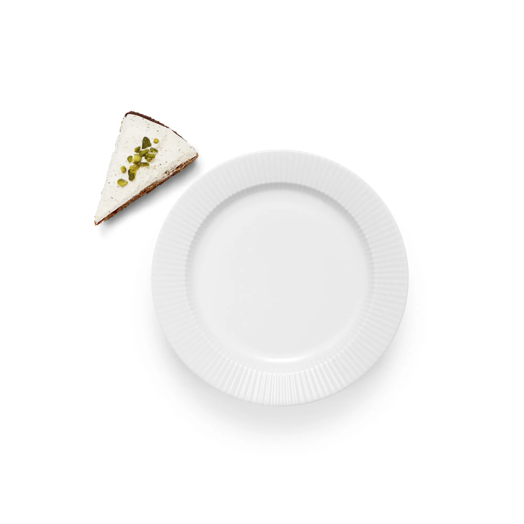 talerz, porcelana, biały, deserowy, talerz-porcelanowy