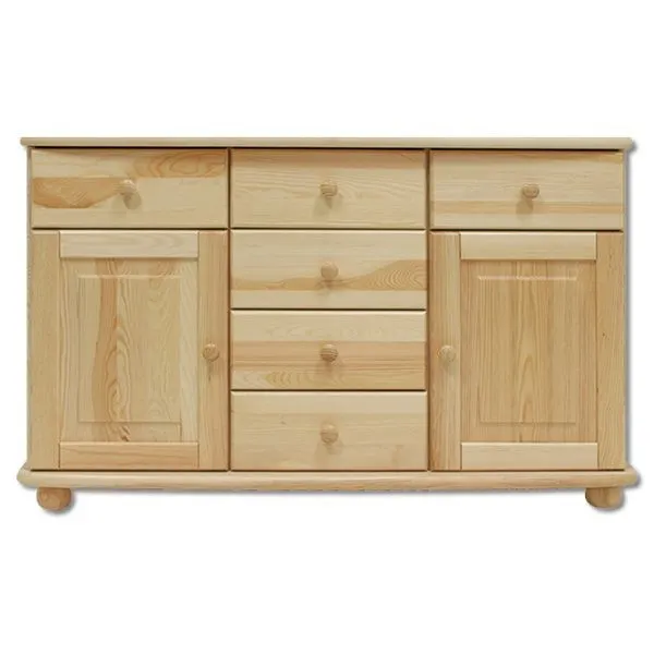 KD136 komoda S125 W76 G42 sosna naturalny DREWMAX