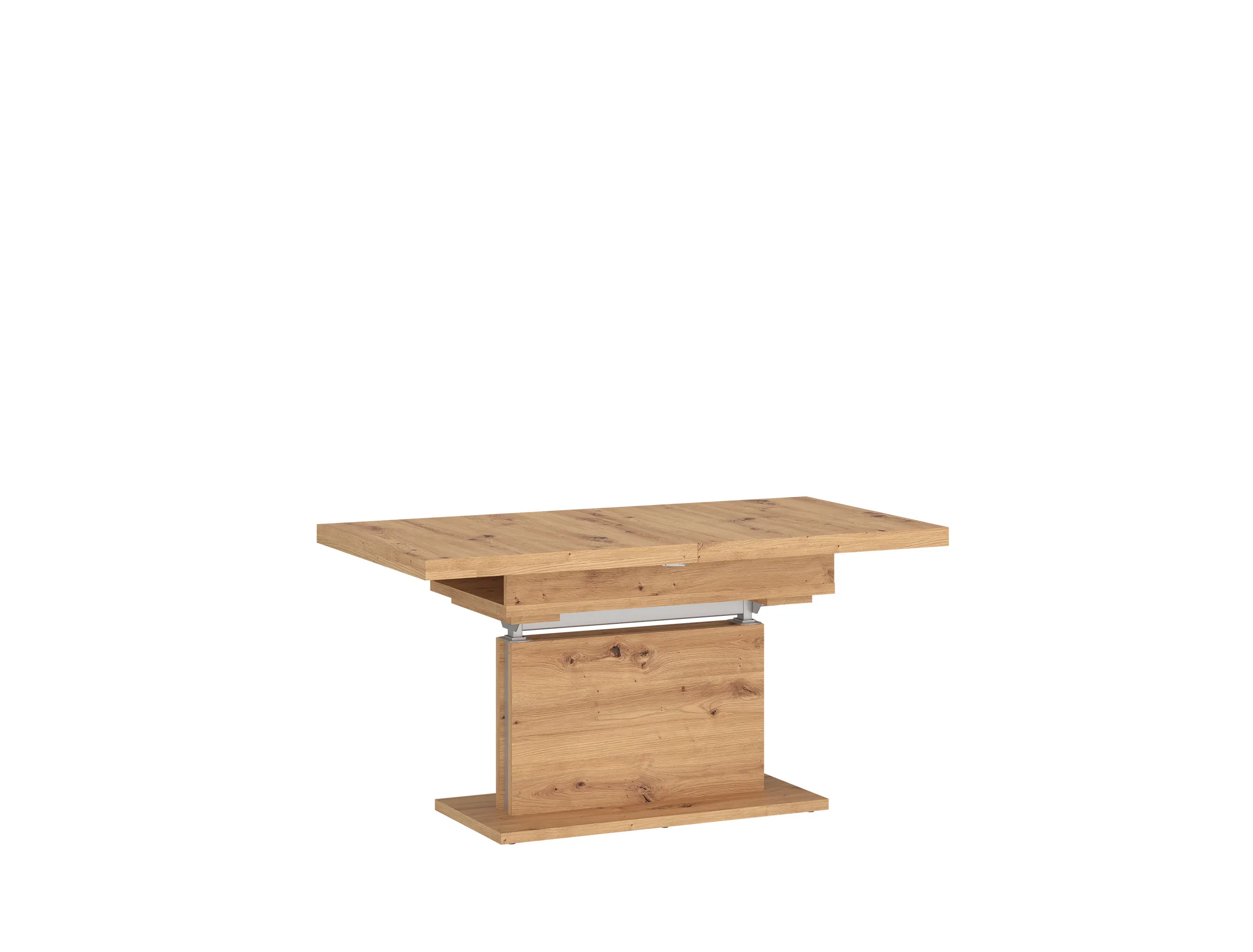 Ławostół rozkładany z podnośnikiem CORTADO 70x110(150) dąb artisan CRTT14 Ławostół rozkładany z podnośnikiem CORTADO 70x110(150) dąb artisan CRTT14