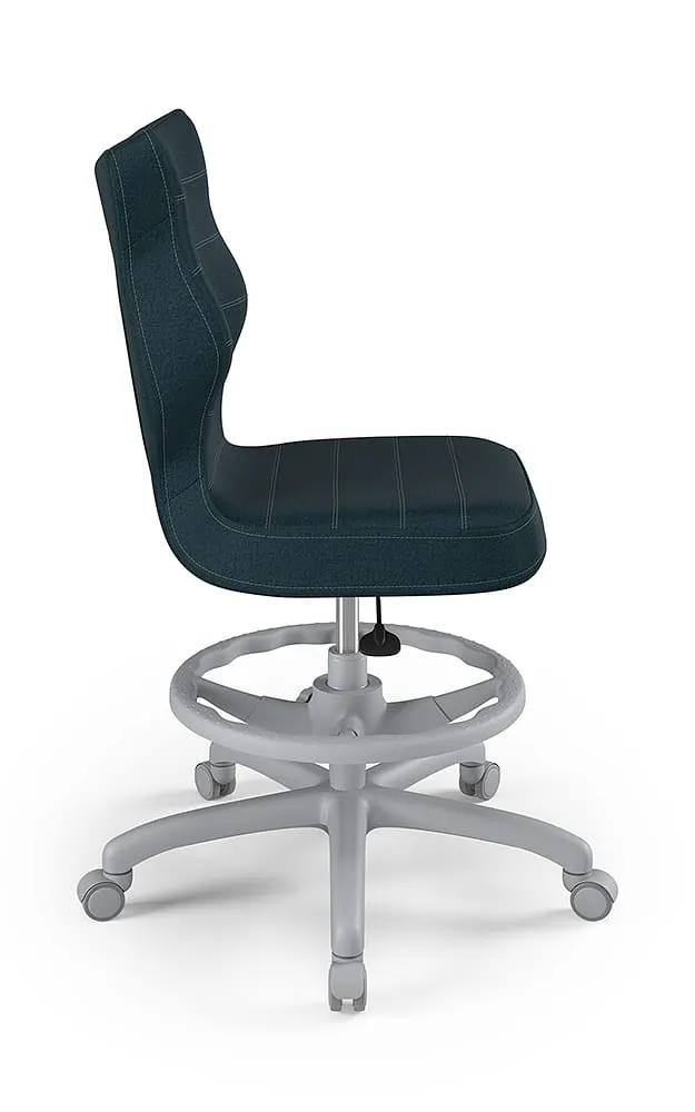 Krzesło młodzieżowe Petit szary Monolith 24 rozmiar 5 WK+P - NB-A-5-D-A-MT24