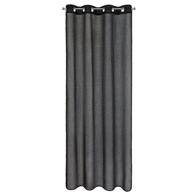 ZASŁONA GOTOWA AGIS 140 X 250 CM CZARNY - EU_453892