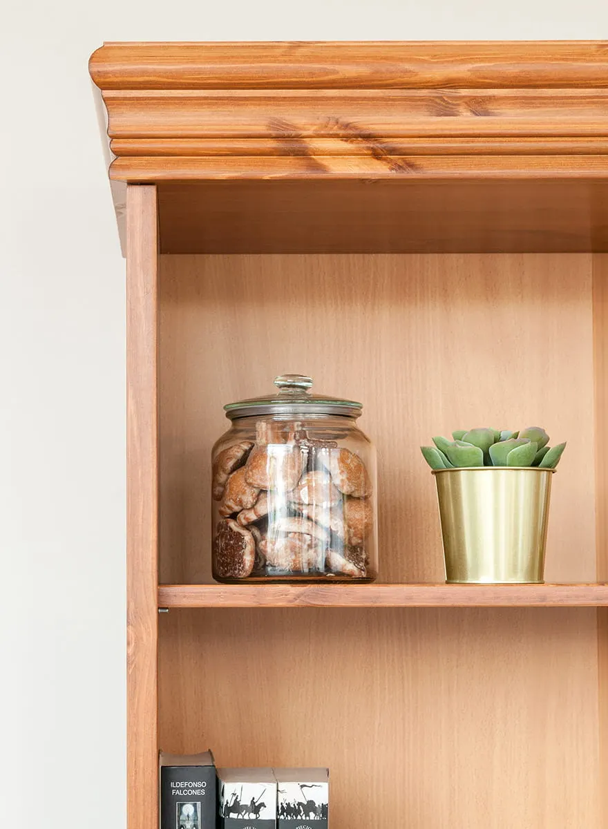 Regał sosnowy Toskania Kolor: bejca - PL2050