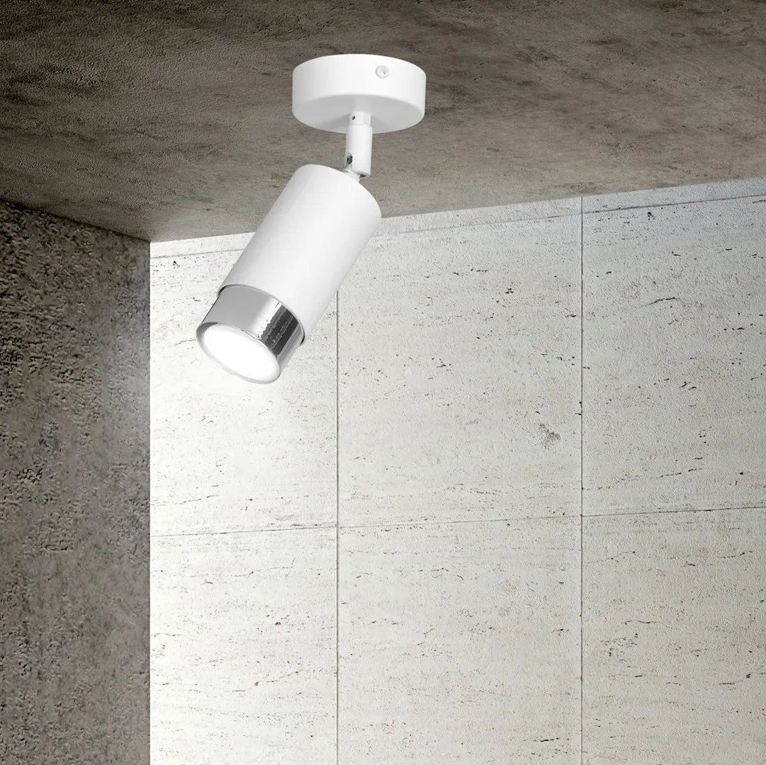 Lampa sufitowa HIRO Biały/Złoty 962/1 - 962/1