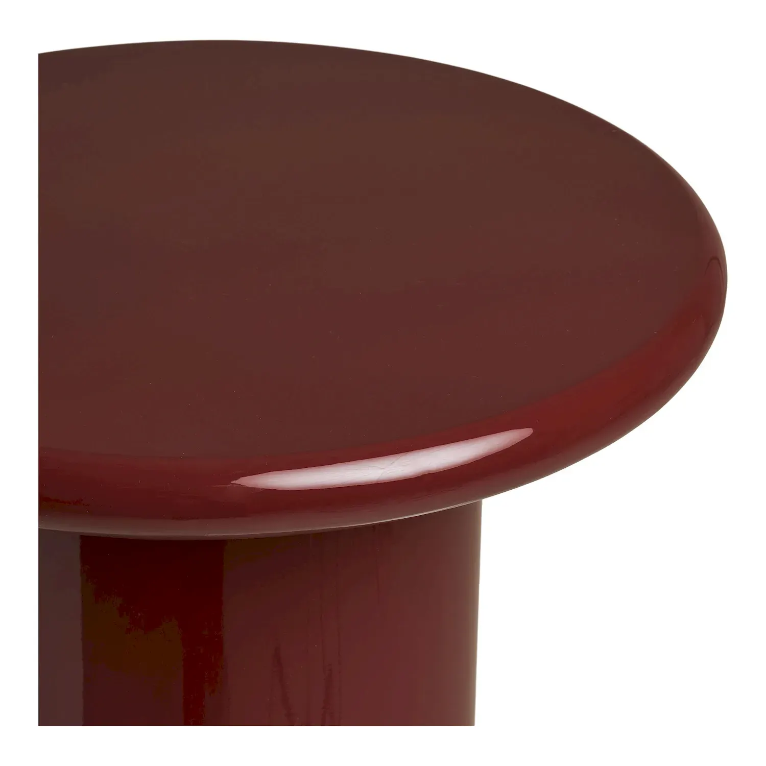 Stolik pomocniczy OTAGO 45cm bordowy — zdjęcie 7