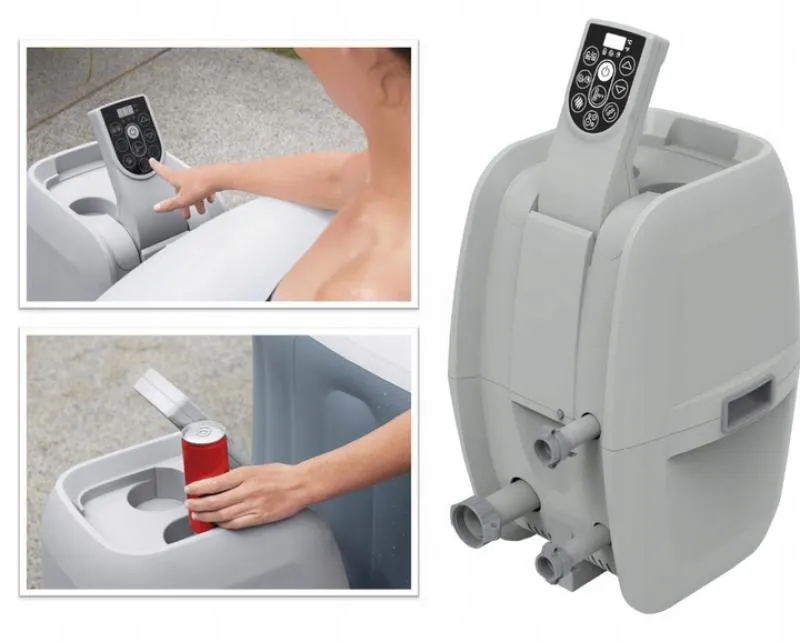 JACUZZI LAY-Z-SPA MIAMI AIRJET z pokrywą 196x66 - BES6001D