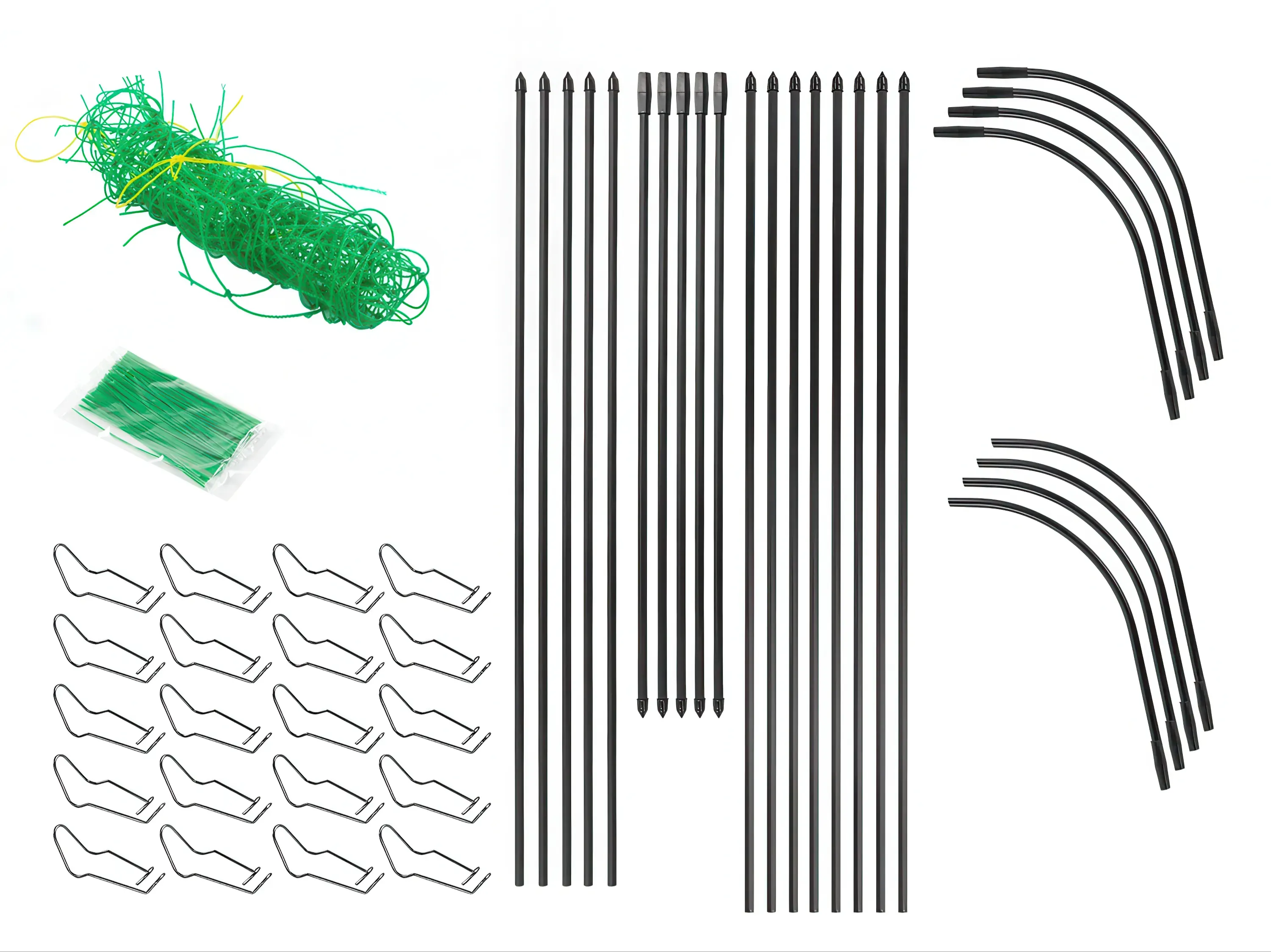 Podpora-Stojak uprawowy wielofunkcyjny CULTIVO 180x40x140 czarny - FG005449