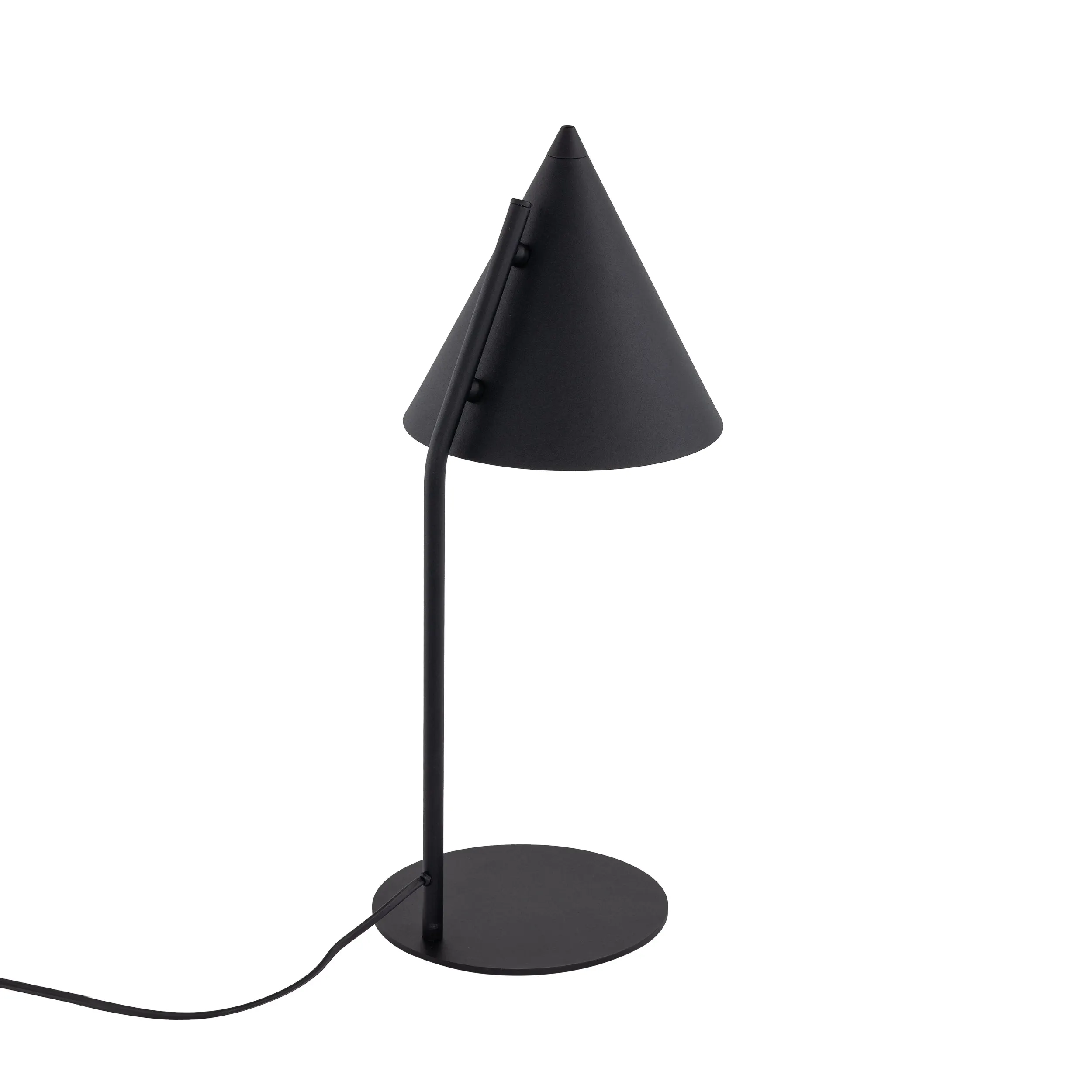 Lampka nocna CONO czarna 49x23x19cm - TK_16009