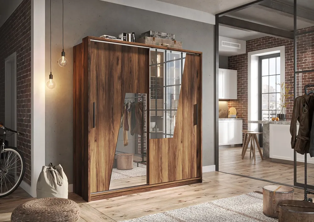 Szafa 2-drzwiowa ARTI AR-24 200cm dąb catania - AR24DC