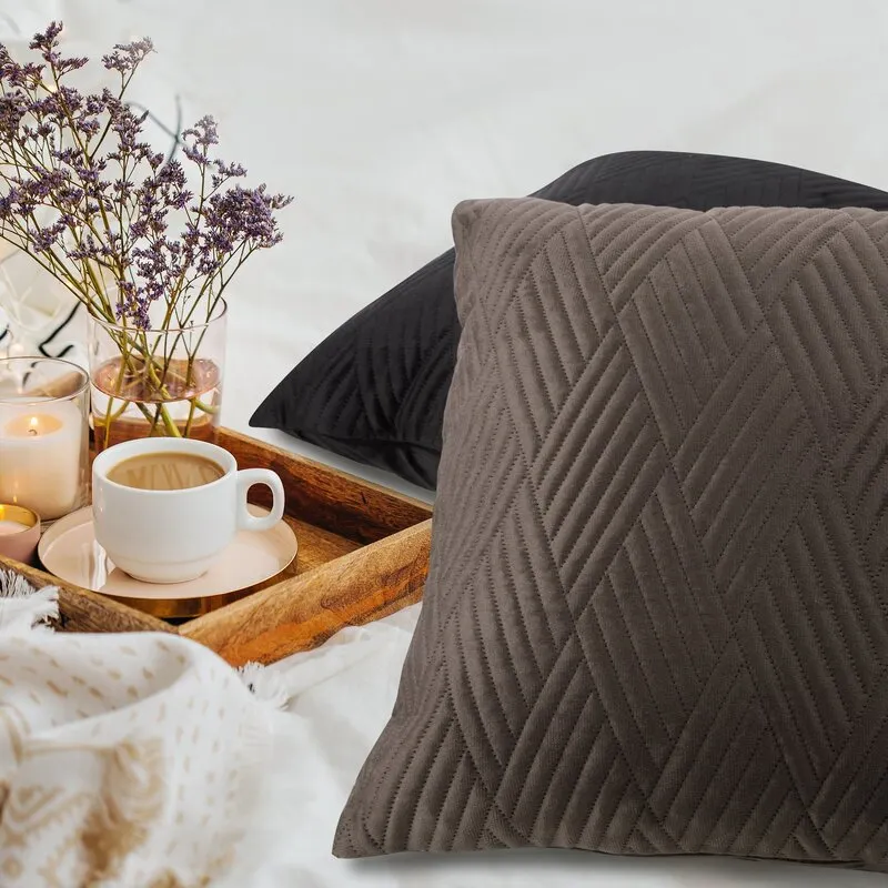 POSZEWKA ARIEL 1 40X40 CM BRĄZOWY - EU_378963