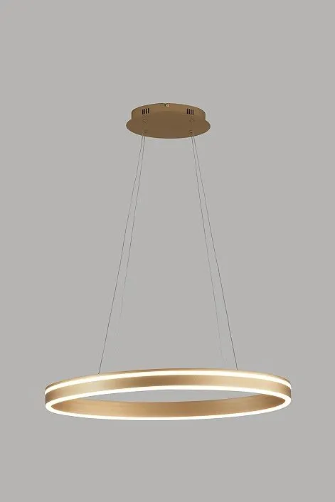 VIVIES - Owalna lampa wisząca pojedyncza, ściemniacz typu "klik" - 6201-115