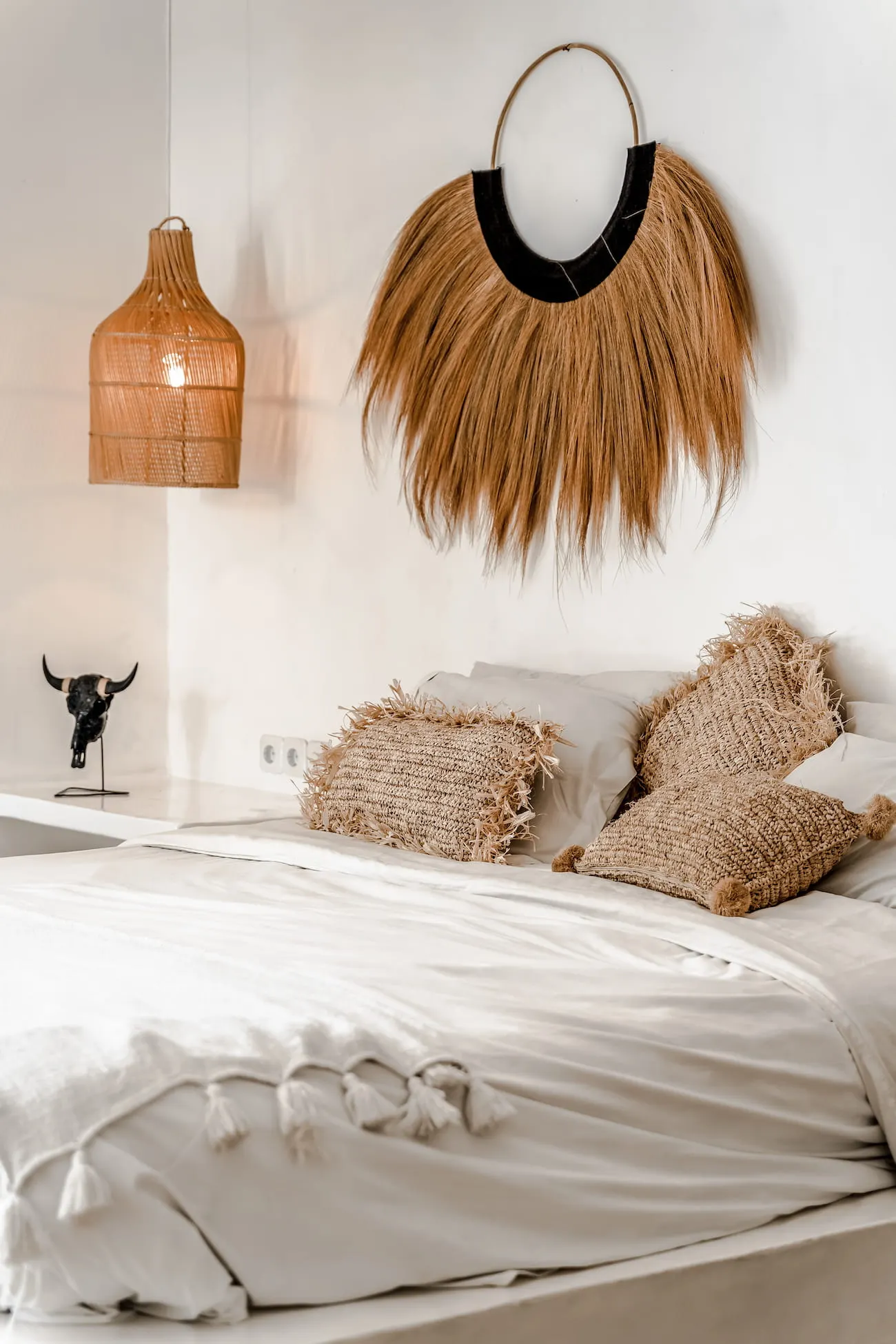 DEKORACJA ŚCIENNA TRAWA MORSKA NATURALNA - MMHA008N