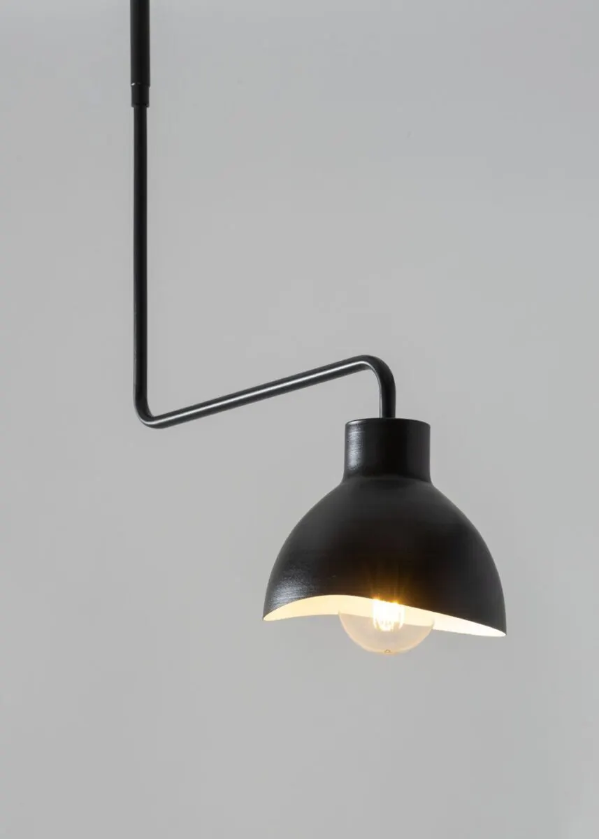 Lampa sufitowa/plafon HOLI 2 czarno-biały - SI_32447