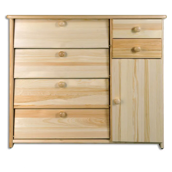 SB121 szafka na buty S90 W80 G40 sosna naturalny DREWMAX