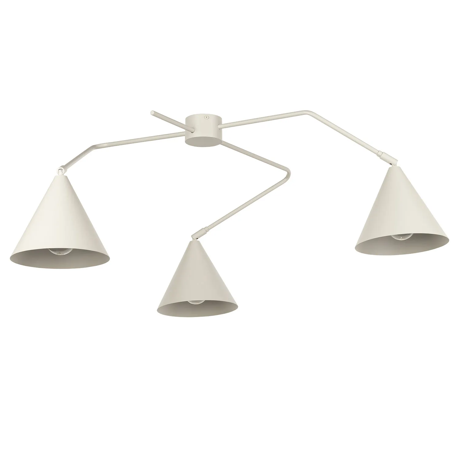 Lampa sufitowa/plafon GALAXY 3 beżowy - SI_40942