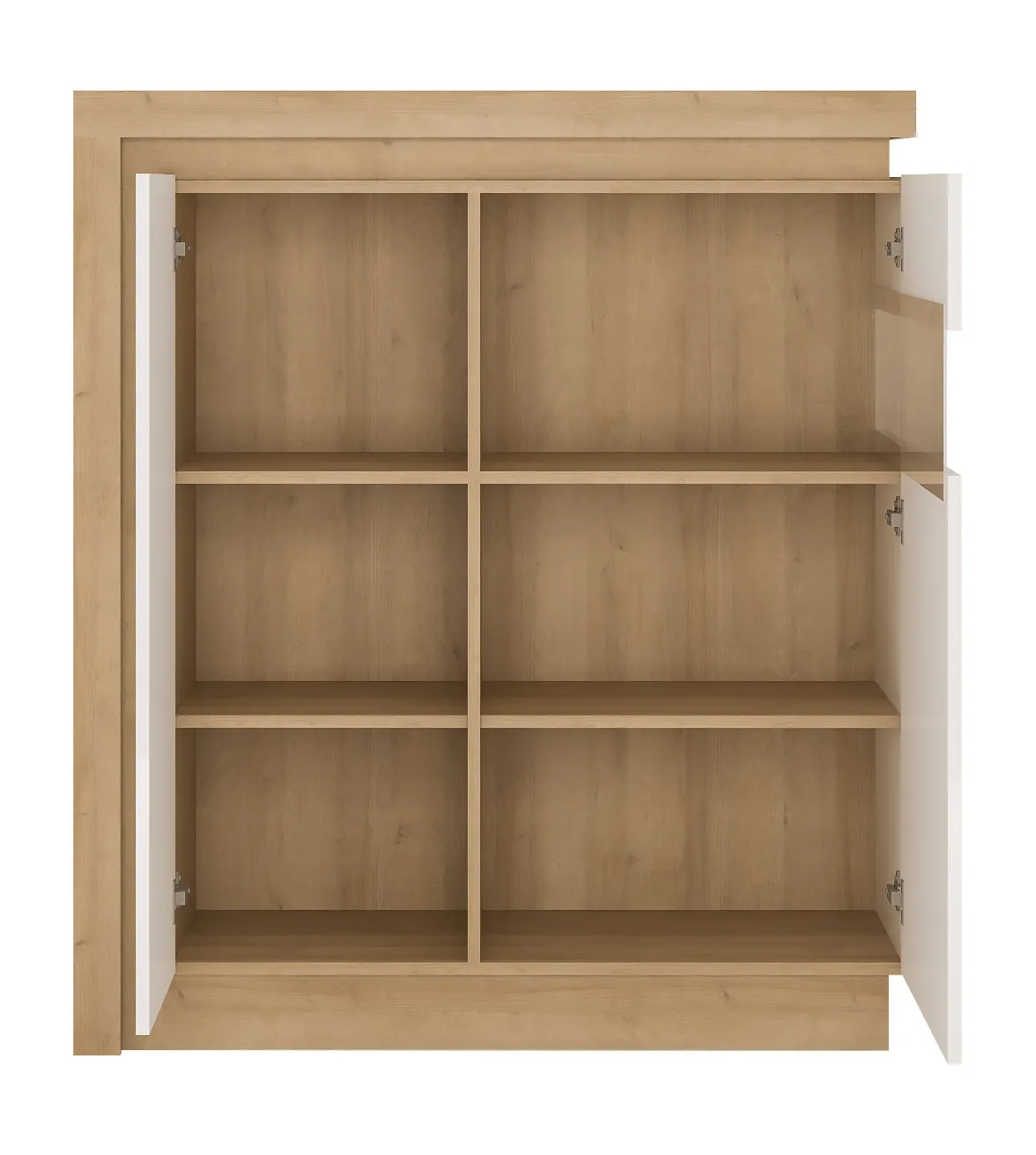 NISKA WITRYNA LYON LYOV04P DĄB RIVIERA JASNA / BIAŁA HG - 6001114000017