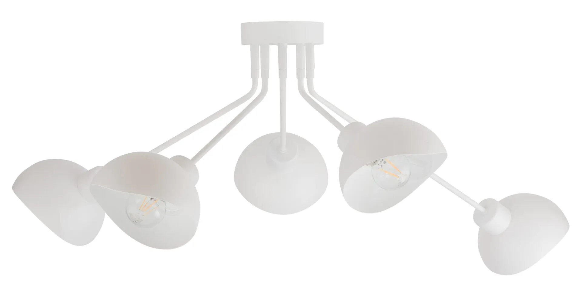 Lampa sufitowa ROY 5 biała