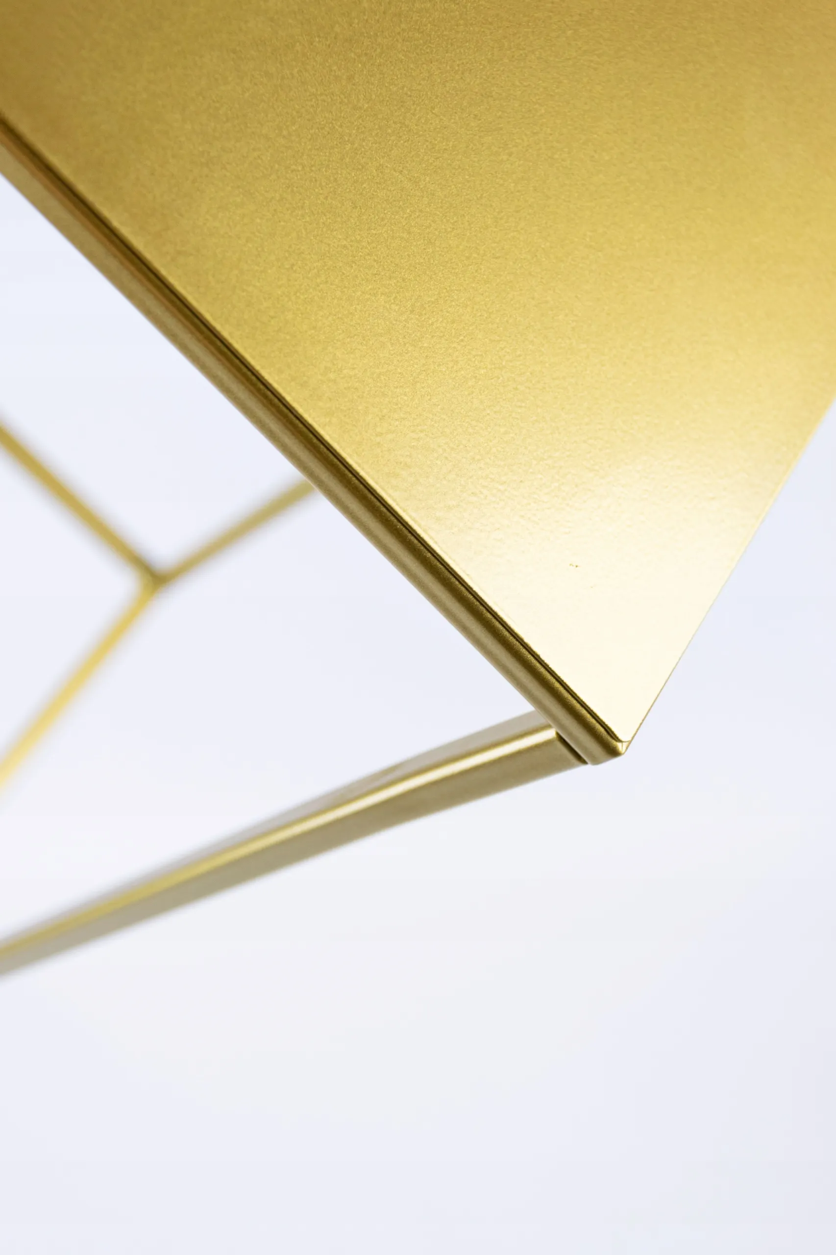 Kwietnik stojący metalowy EVRON L złoty - LD_TZ000095