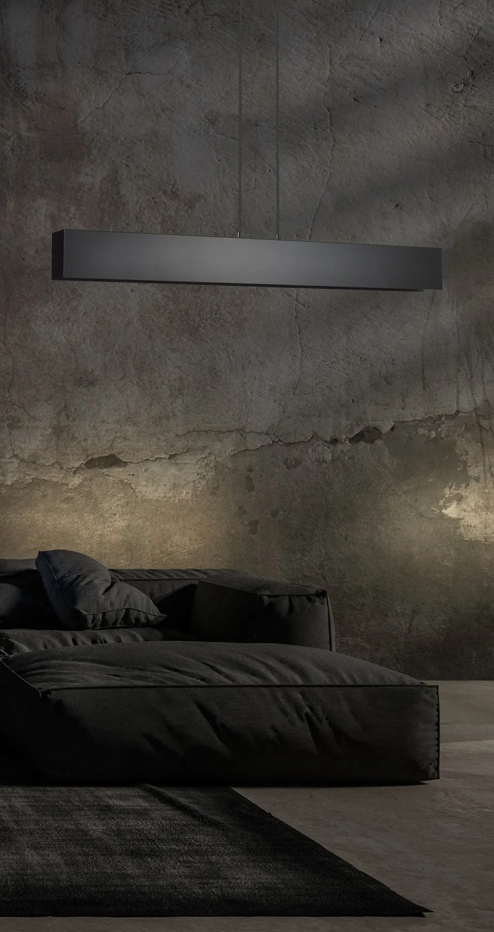 Lampa wisząca GENTOR 4 czarny — zdjęcie 3