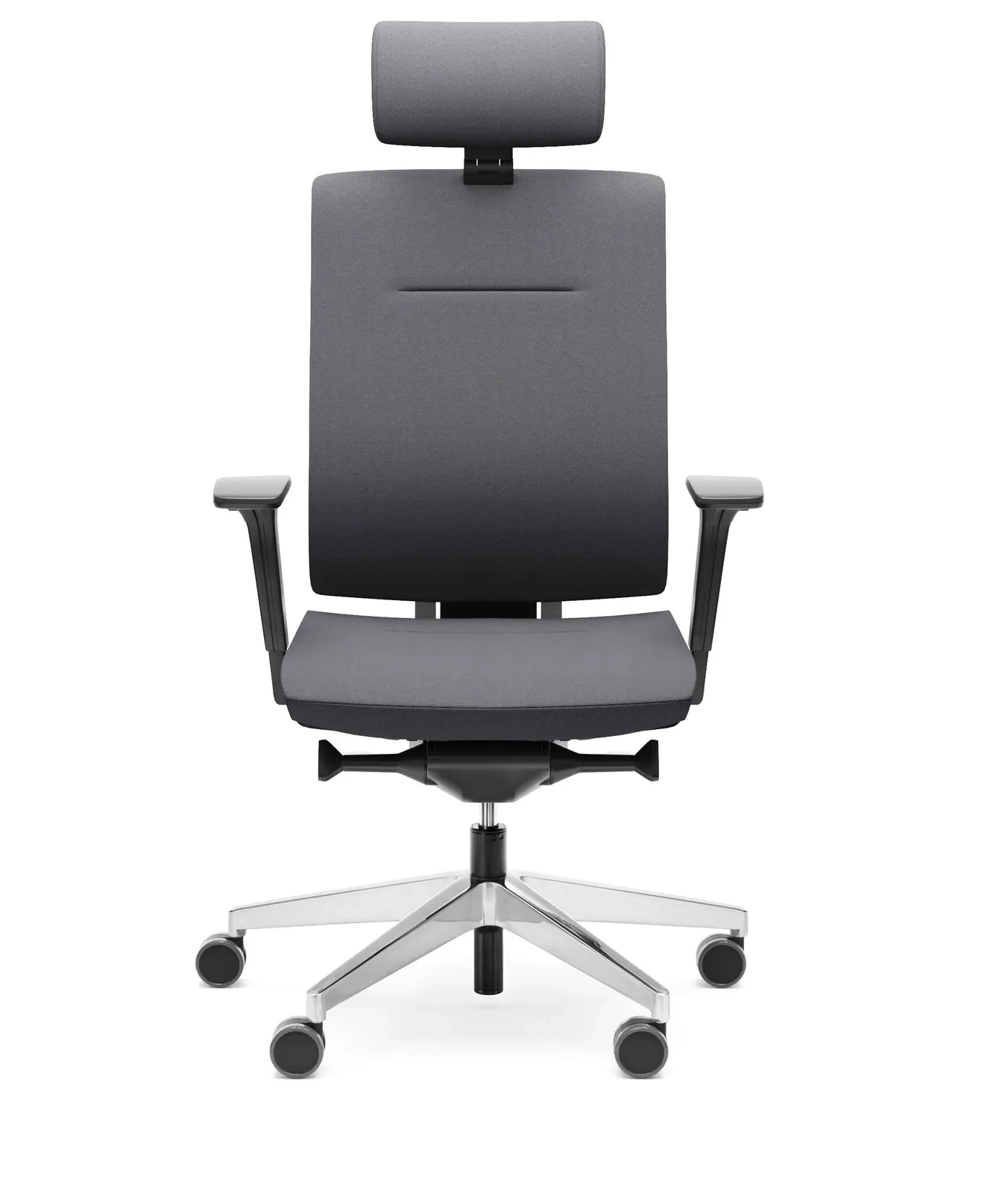 Fotel obrotowy Xenon 11SL P61 Regulacja oparcia, zagłówka i podłokietników, Czarny - EBC0000004