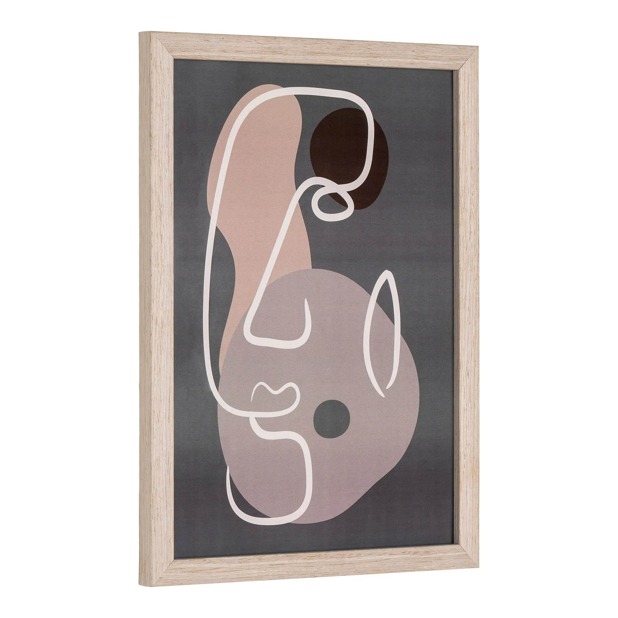 Zestaw ramek MEDISON 3 sztuki naturalny beżowy - 4981010