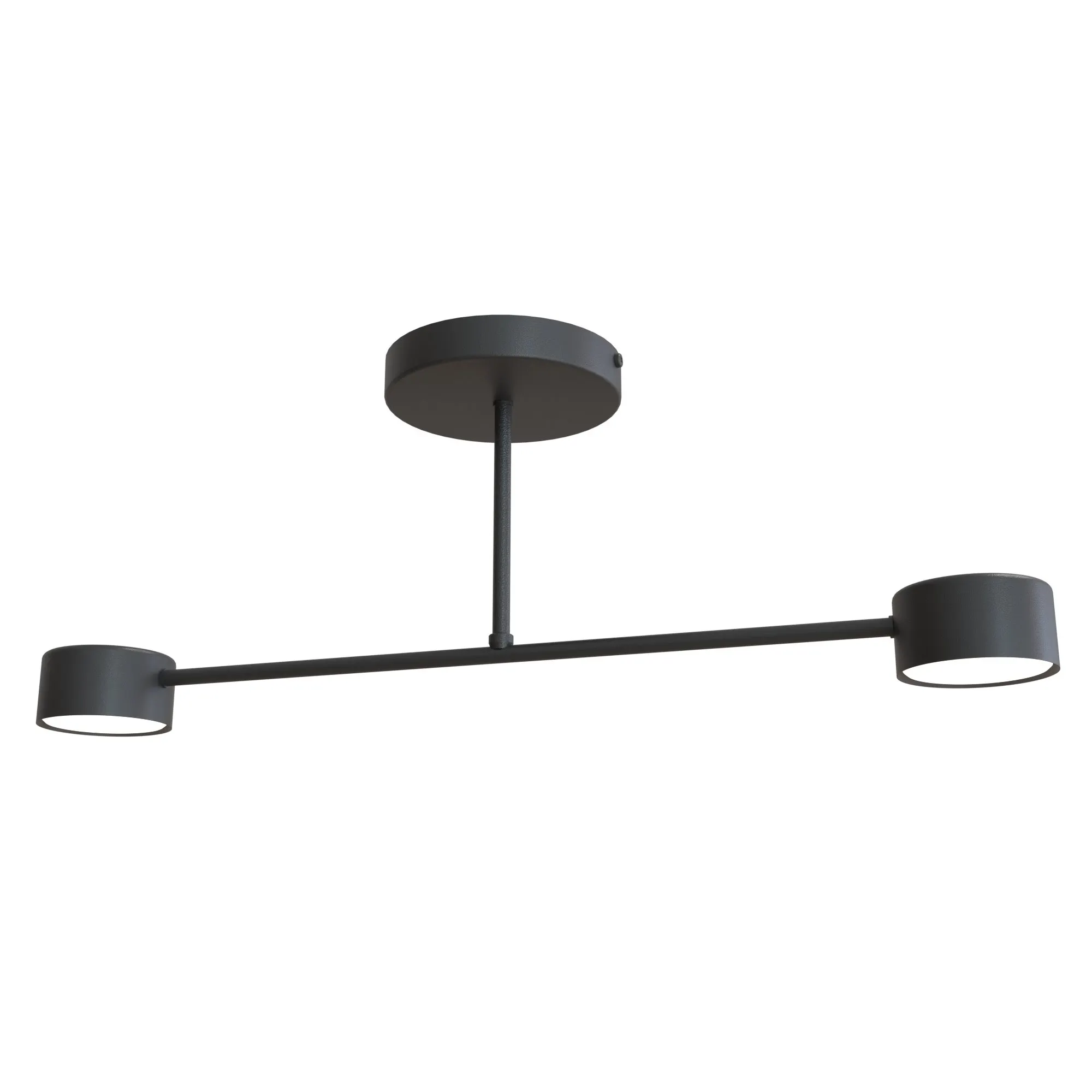 Lampa sufitowa HALO 2 BLACK czarna Lampa sufitowa HALO 2 BLACK czarna
