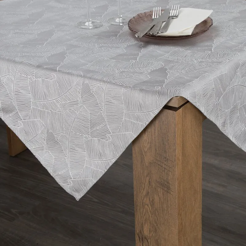 OBRUS ISLA 85 X 85 CM SREBRNY - EU_440388